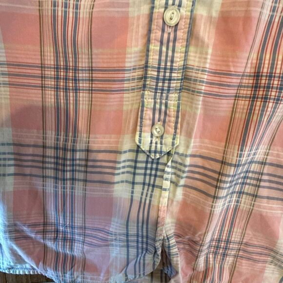 Lauren Jeans Co. pink plaid button down 2x - Picture 9 of 10